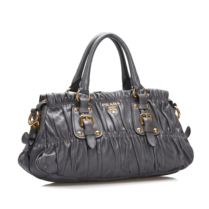 Prada Nappa Gaufre Handbag (SHG-5ElG2I)