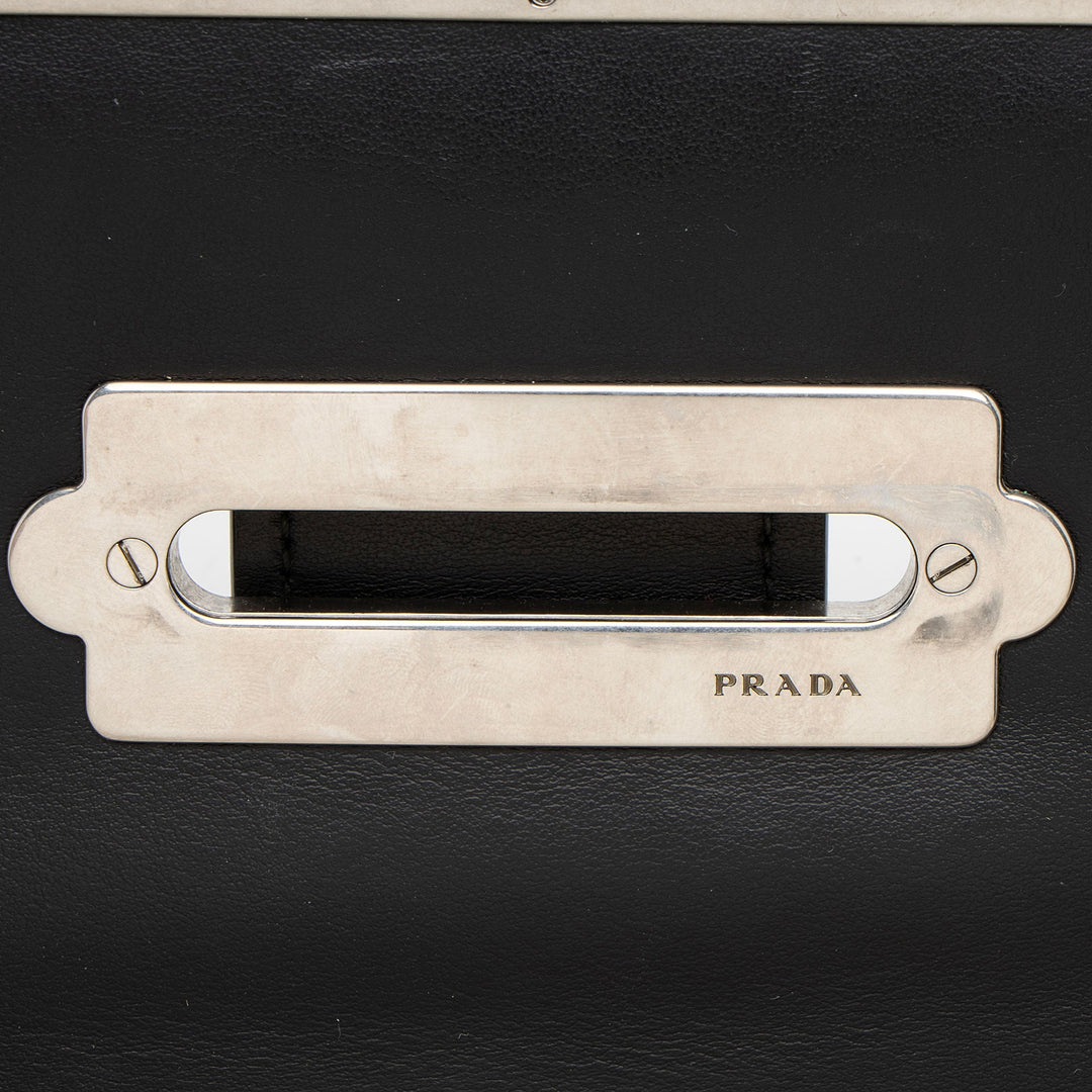 Prada Saffiano Calfskin Studded Cahier Crossbody (SHF-Cf2bbw)