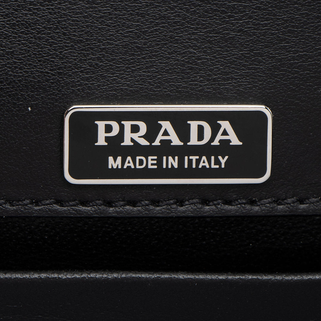 Prada Saffiano Calfskin Studded Cahier Crossbody (SHF-Cf2bbw)