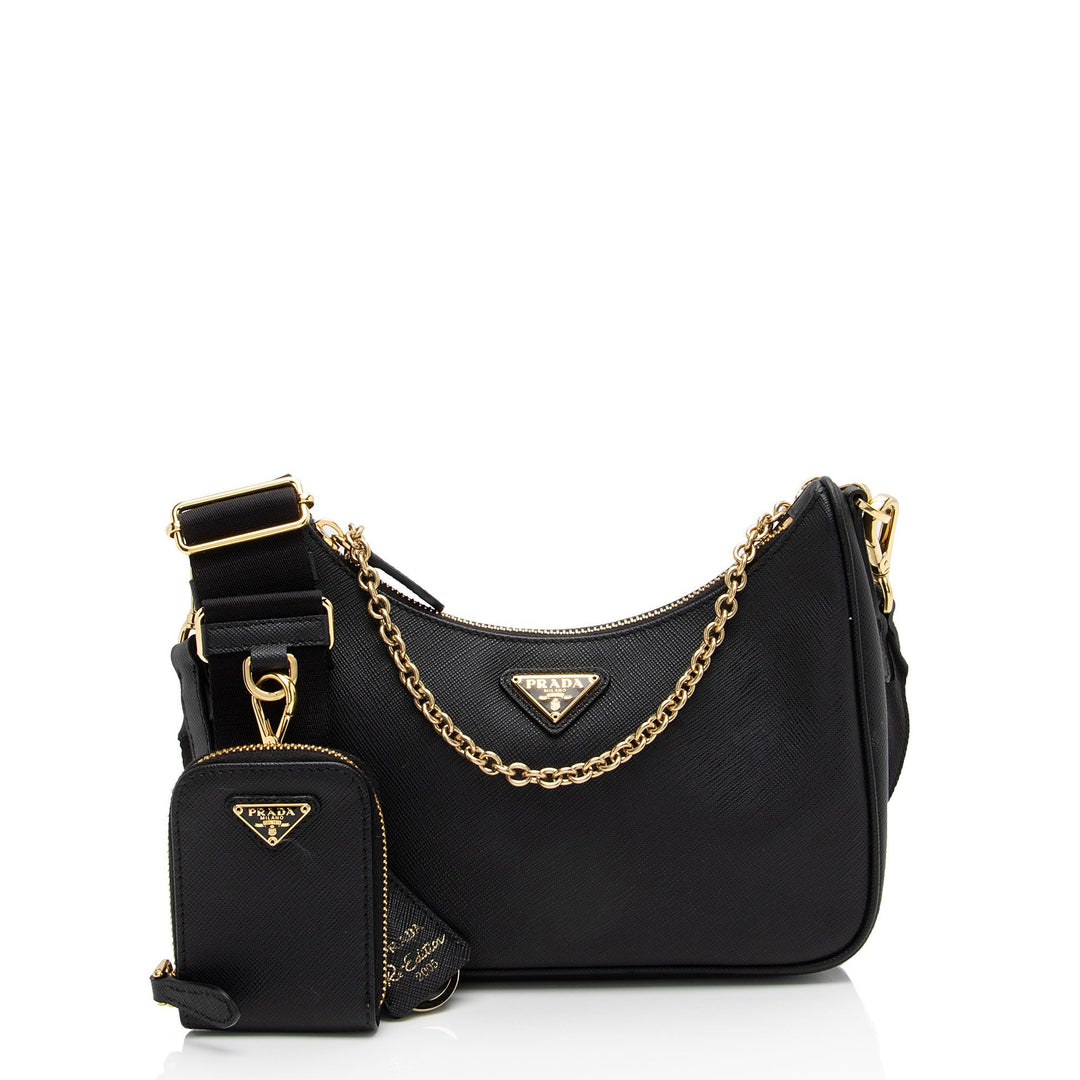 Prada Saffiano Leather Re-Edition 2005 Crossbody (SHF-HPZ552)