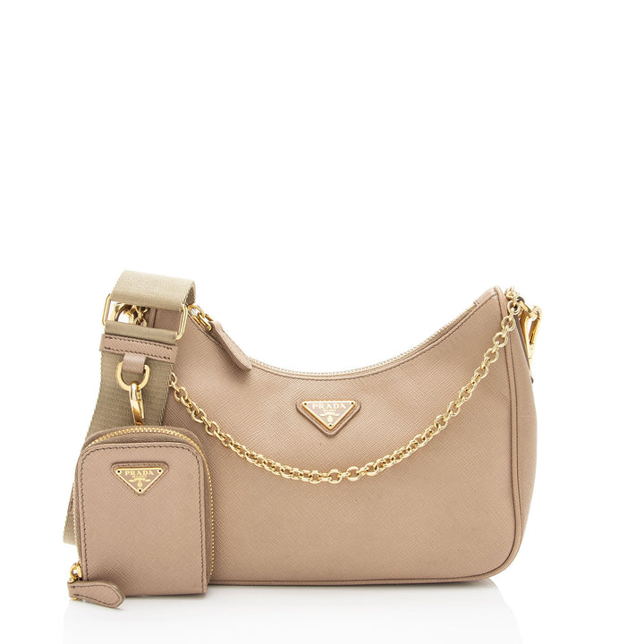 Prada Saffiano Re-Edition 2005 Crossbody (SHF-61kkaL)