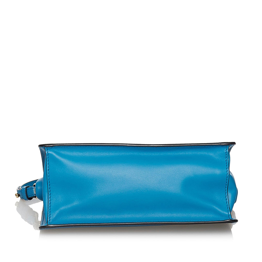 Prada Saffiano Light Frame Crossbody Bag (SHG-29729)