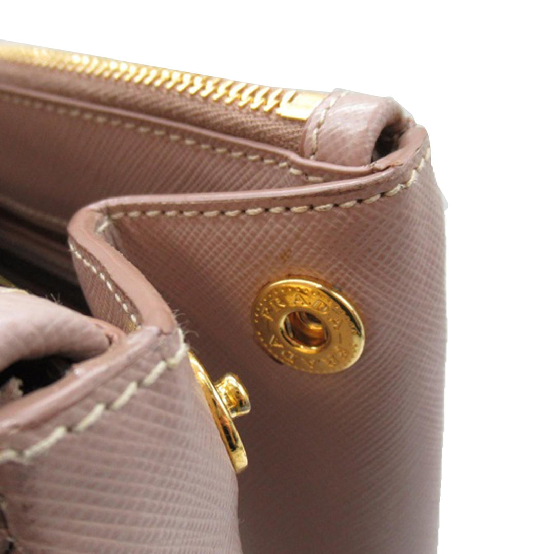 Prada Saffiano Lux Galleria Double Zip Satchel (SHG-Fx4kTW)
