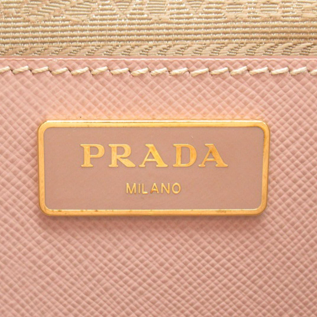 Prada Saffiano Lux Galleria Double Zip Satchel (SHG-Fx4kTW)