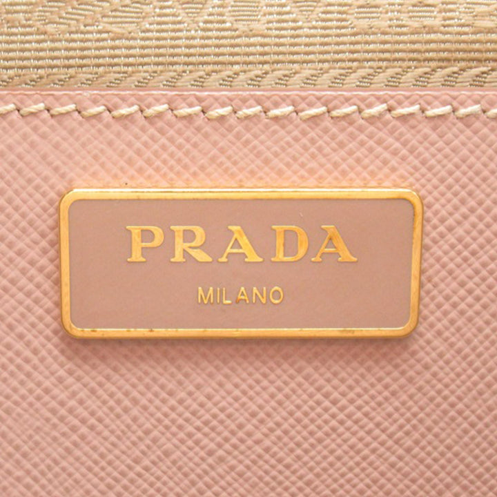Prada Saffiano Lux Galleria Double Zip Satchel (SHG-Fx4kTW)