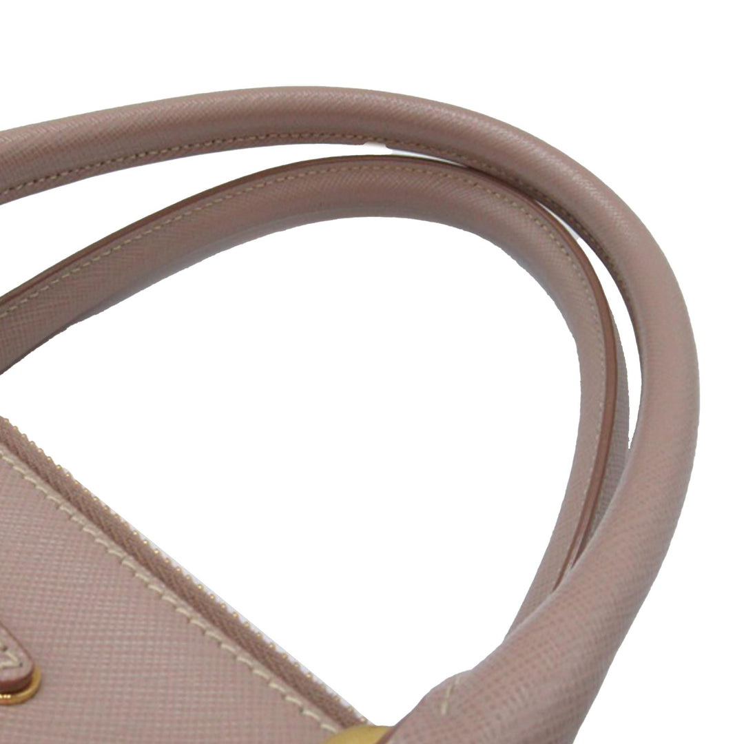 Prada Saffiano Lux Galleria Double Zip Satchel (SHG-Fx4kTW)