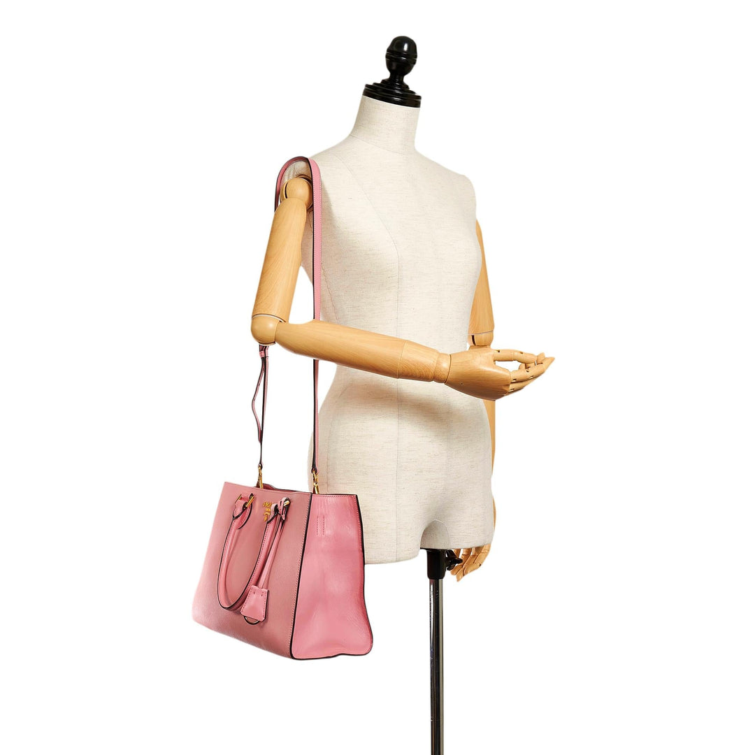 Prada Saffiano Satchel (SHG-28470)