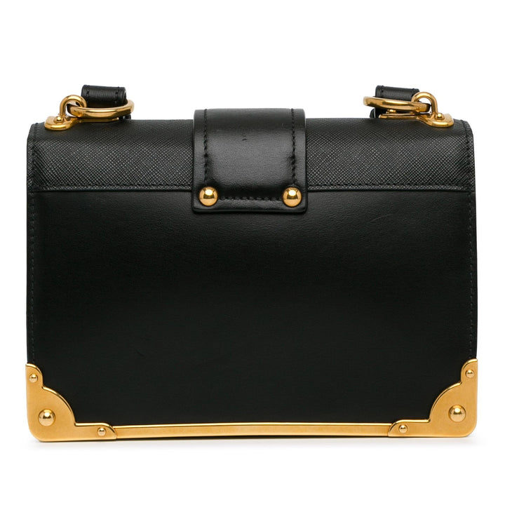 Prada Saffiano Trimmed City Calf Cahier (SHG-NqRoWz)