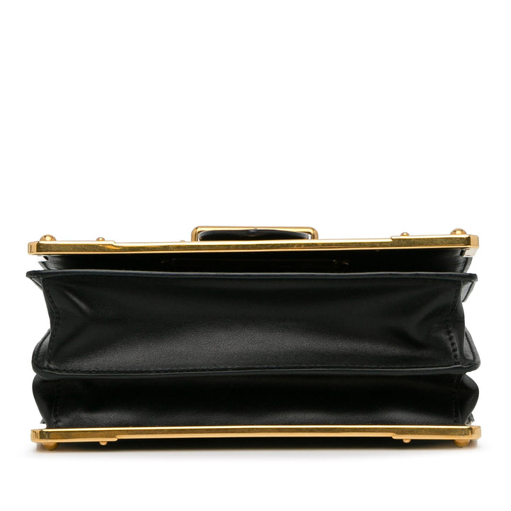 Prada Saffiano Trimmed City Calf Cahier (SHG-NqRoWz)