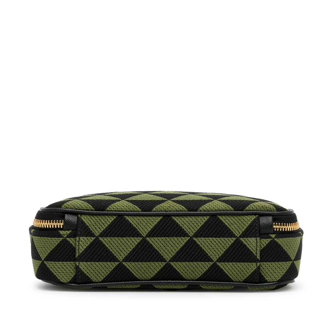 Prada Symbole Triangolo Crossbody (SHG-NH6Xyh)