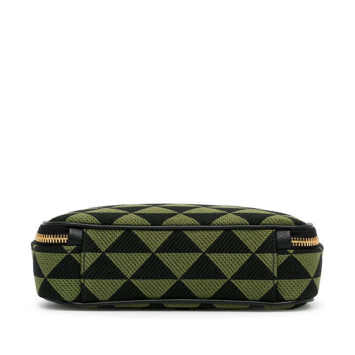 Prada Symbole Triangolo Crossbody (SHG-NH6Xyh)