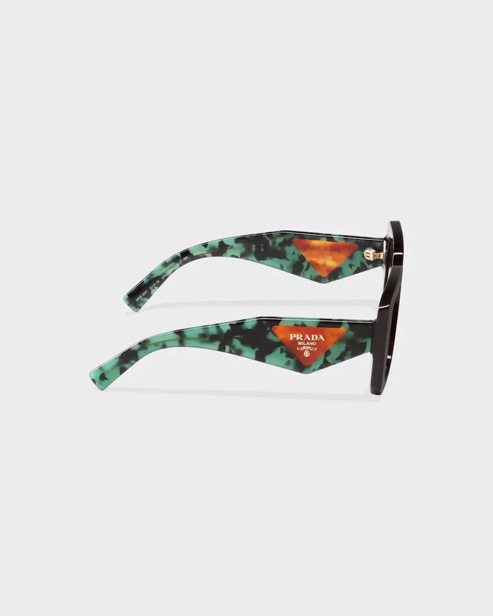 PRADA LOGO SQUARE SUNGLASSES