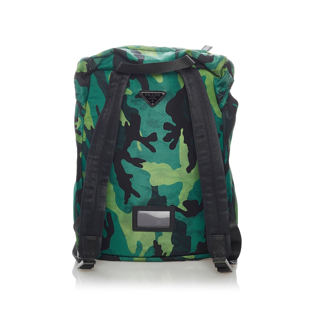 Prada Tessuto Camouflage Backpack (SHG-30656)