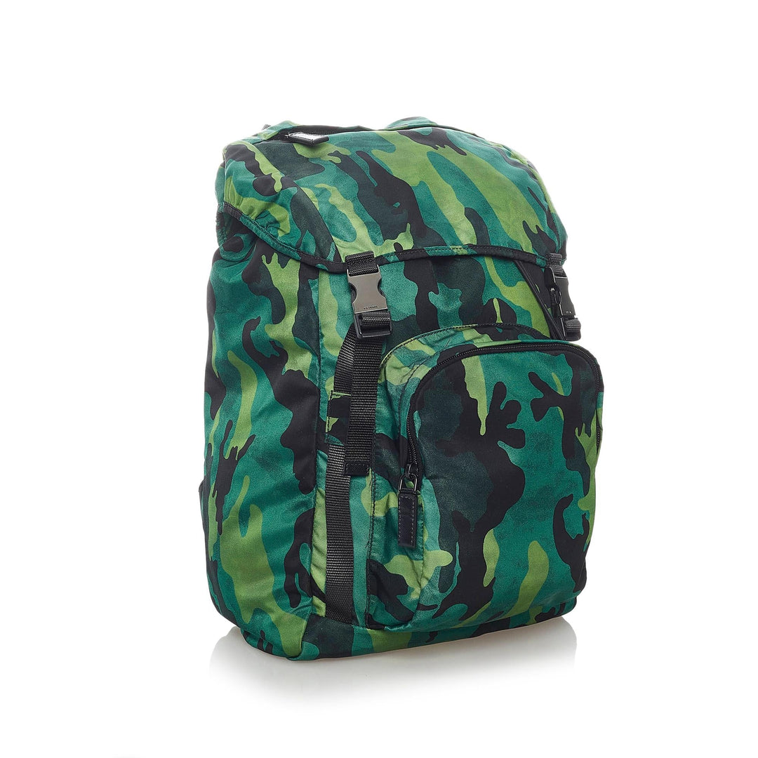 Prada Tessuto Camouflage Backpack (SHG-30656)