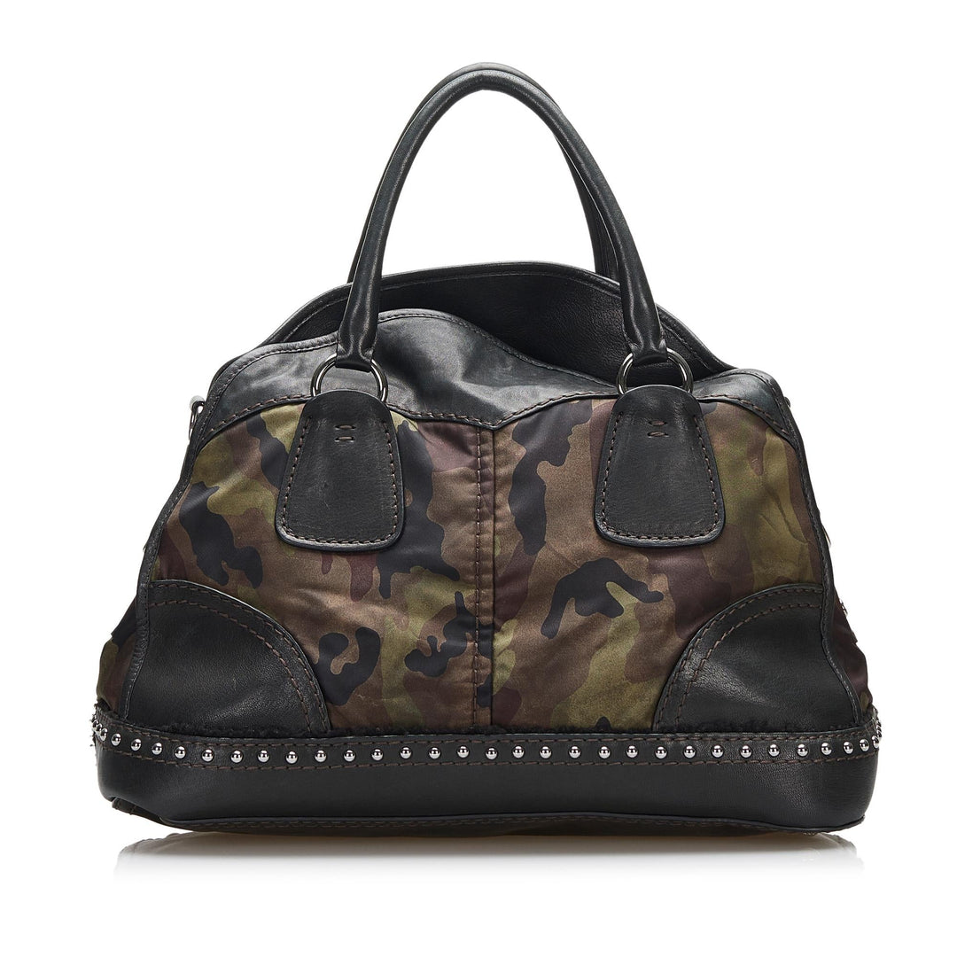Prada Tessuto Camouflage Satchel (SHG-o5gD2P)