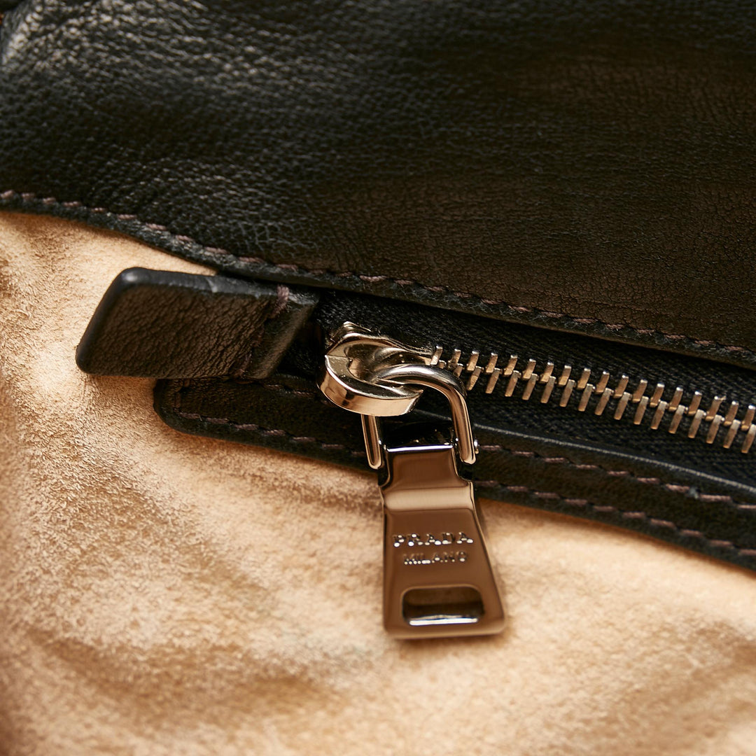 Prada Tessuto Camouflage Satchel (SHG-o5gD2P)