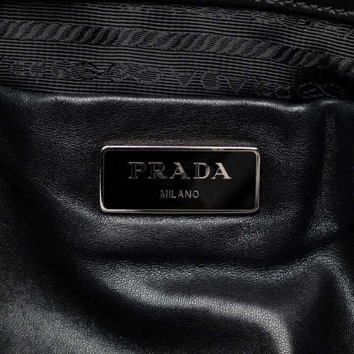 Prada Tessuto Logo Fiocco Bow Satchel (SHG-VF3Tq6)