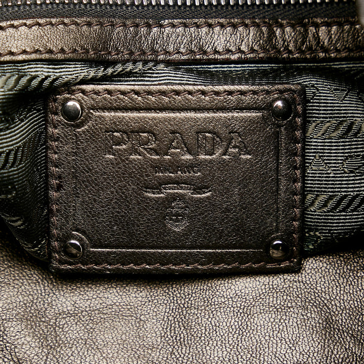 Prada Tessuto Nappa Waves Hobo Bag (SHG-27221)