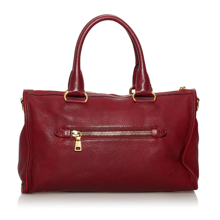Prada Vitello Daino Handbag (SHG-30254)