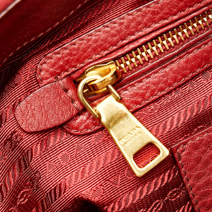 Prada Vitello Daino Handbag (SHG-30254)