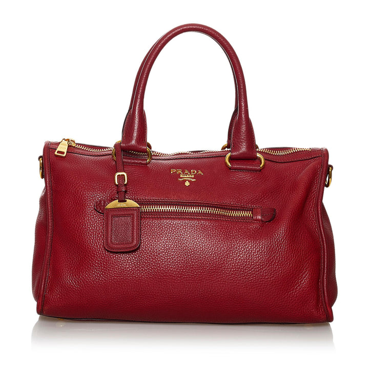 Prada Vitello Daino Handbag (SHG-30254)