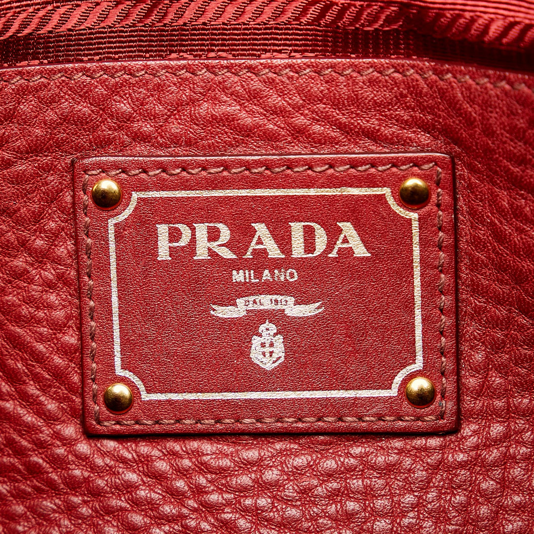 Prada Vitello Daino Handbag (SHG-30254)