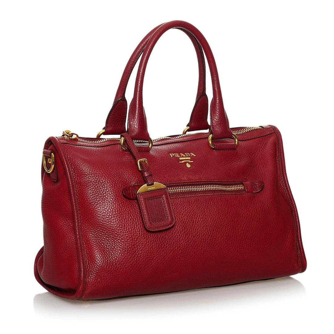 Prada Vitello Daino Handbag (SHG-30254)