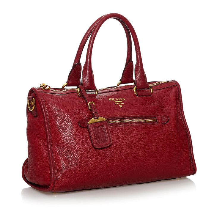 Prada Vitello Daino Handbag (SHG-30254)