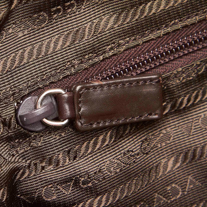 Prada Vitello Daino Satchel (SHG-19624)