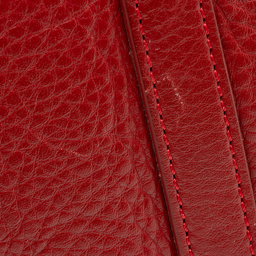 Prada Vitello Daino Side Pocket Tote - FINAL SALE (SHF-19786)