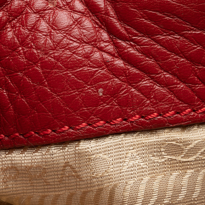 Prada Vitello Daino Side Pocket Tote - FINAL SALE (SHF-19786)