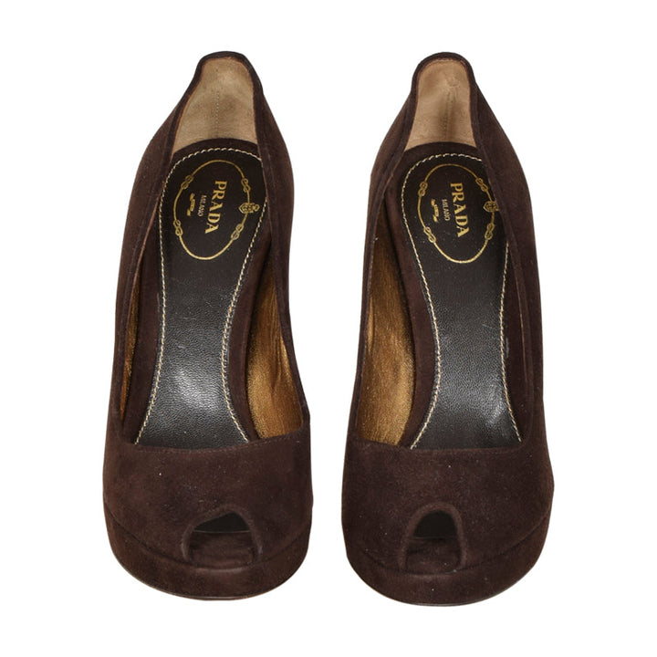 Prada Suede Pumps