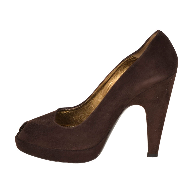 Prada Suede Pumps
