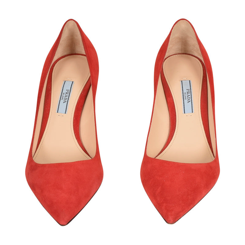 Prada Suede Pumps
