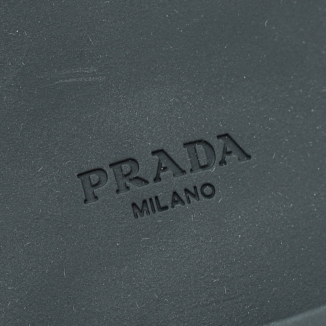 Prada Chocolate Brushed Loafers 36.5