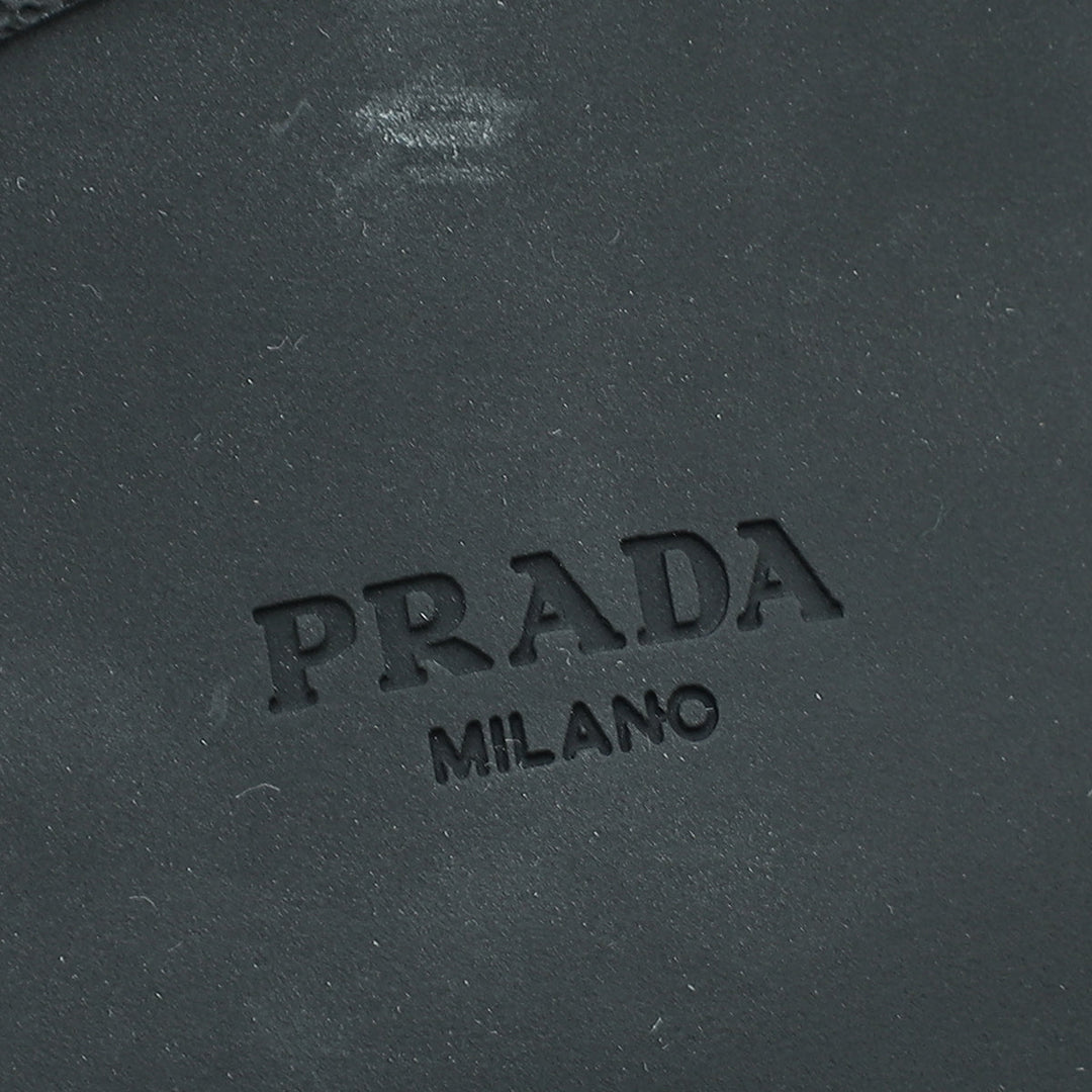 Prada Chocolate Brushed Loafers 38.5