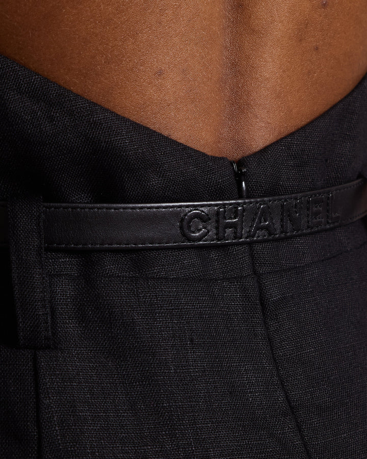 *RARE* Top Quality Chanel Collectors Weaved Chain Buckle Belt with Logo Detail Size 70c,