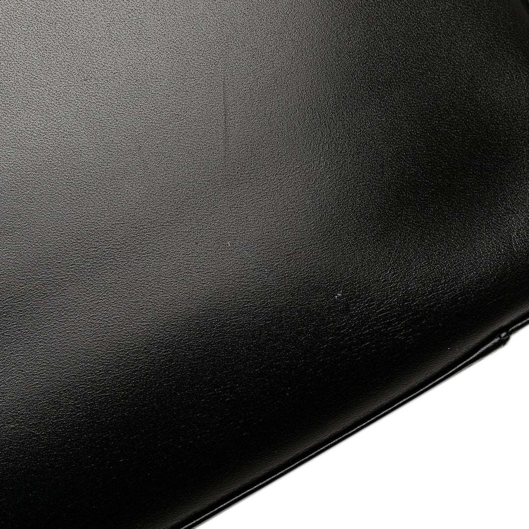 BURBERRY Leather Nova Check Handbag