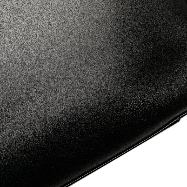 BURBERRY Leather Nova Check Handbag