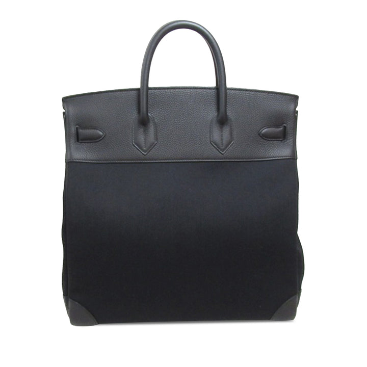 Top quality Hermes Togo Leather and Toile H Haut à Courroies 40 Handbag