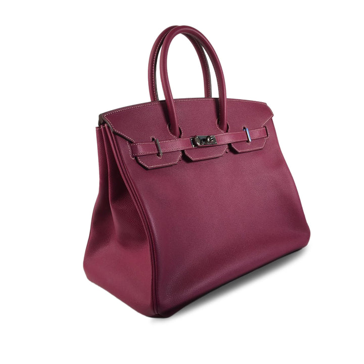 Top quality Hermes Epsom Birkin Retourne 35 Handbag