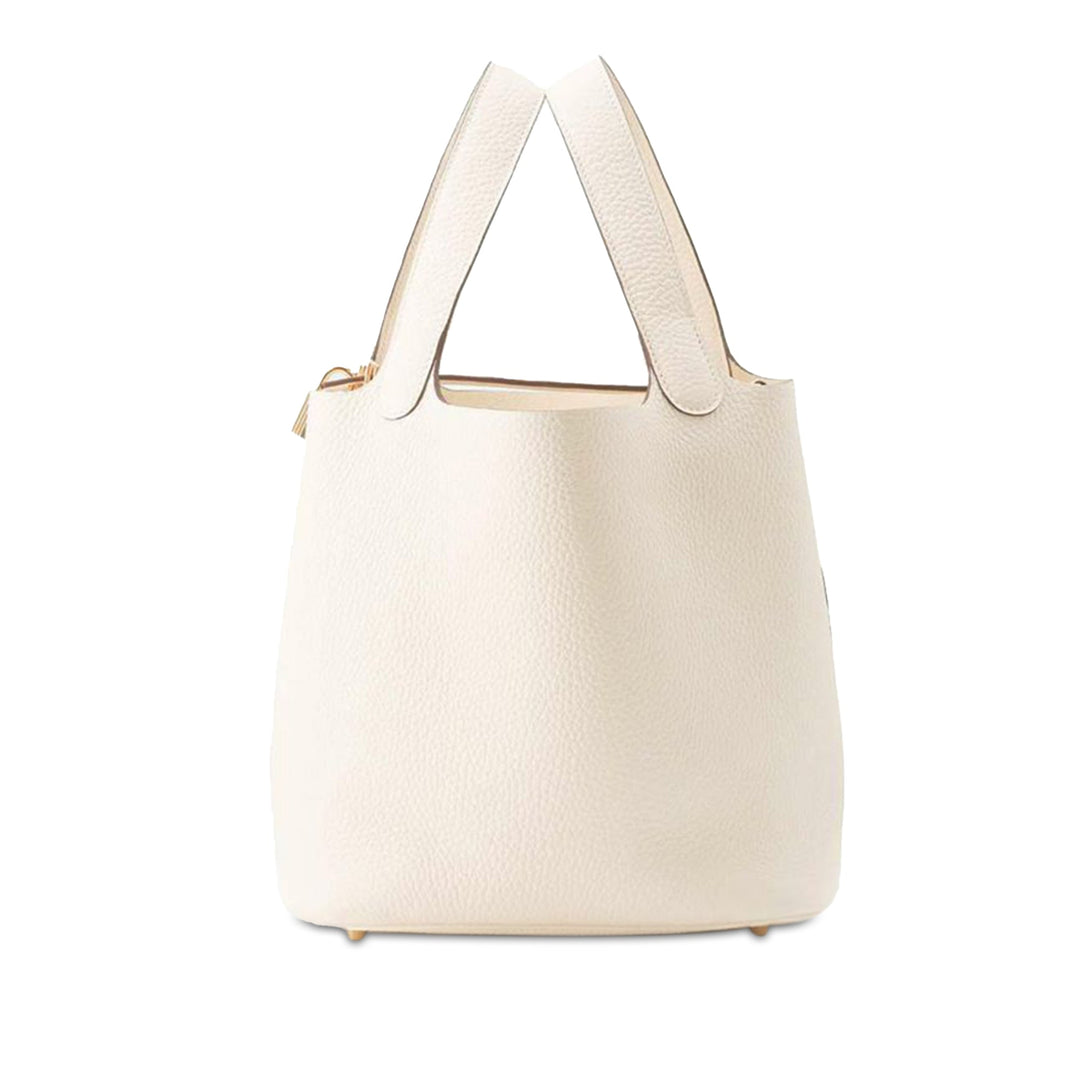 Hermes Clemence Picotin Lock 22 Handbag