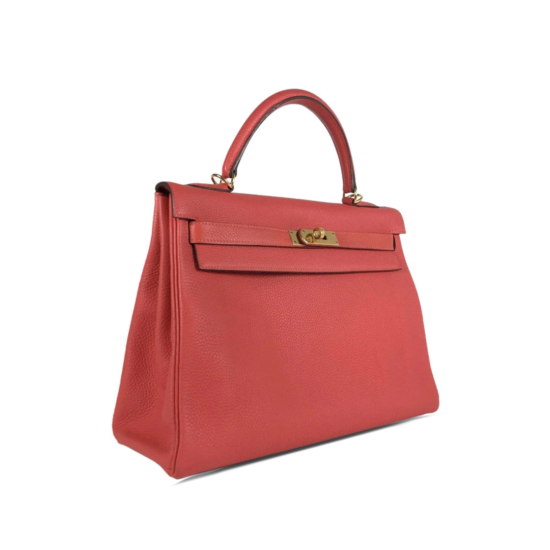 Top quality Hermes 2014 Togo Kelly Retourne 32 Satchel