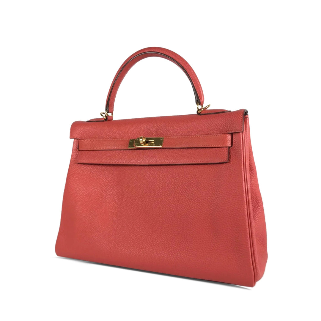 Top quality Hermes 2014 Togo Kelly Retourne 32 Satchel