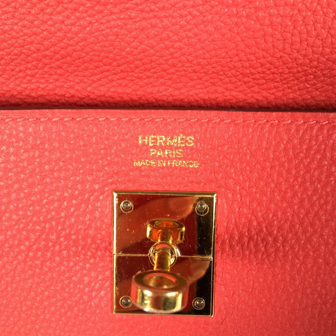 Top quality Hermes 2014 Togo Kelly Retourne 32 Satchel