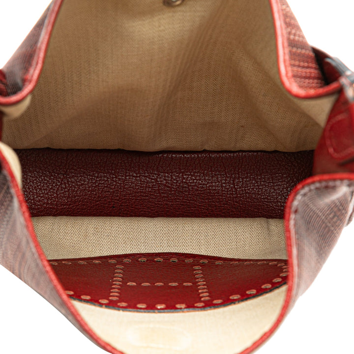 Top quality Hermes Toile Evelyn GM Shoulder Bag