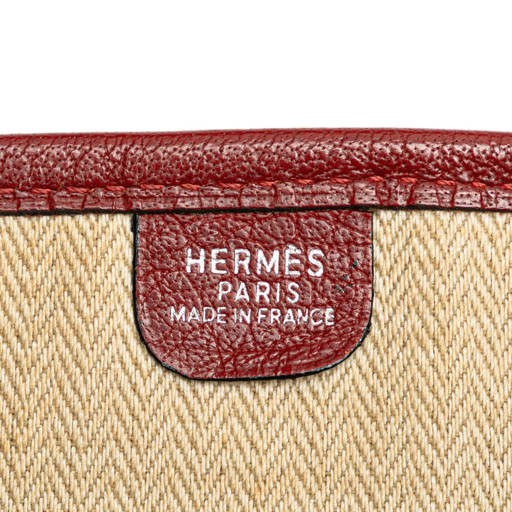 Top quality Hermes Toile Evelyn GM Shoulder Bag