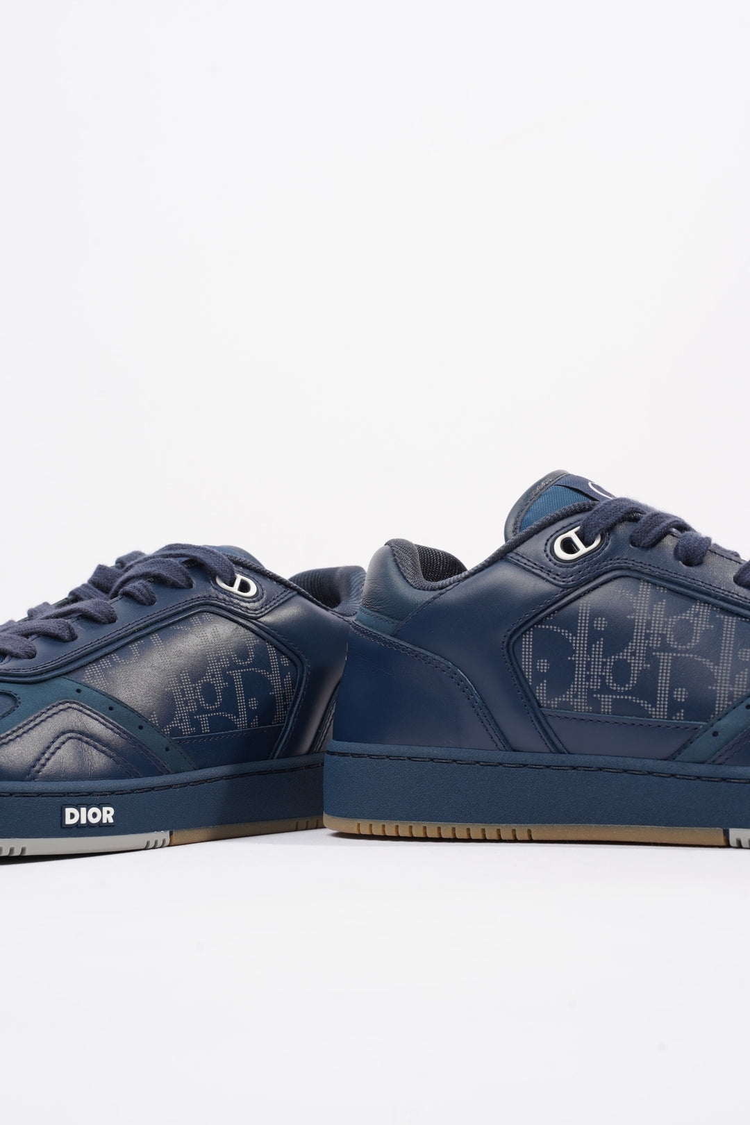 Christian Dior B27 Low-top Navy Leather EU 42 UK 8
