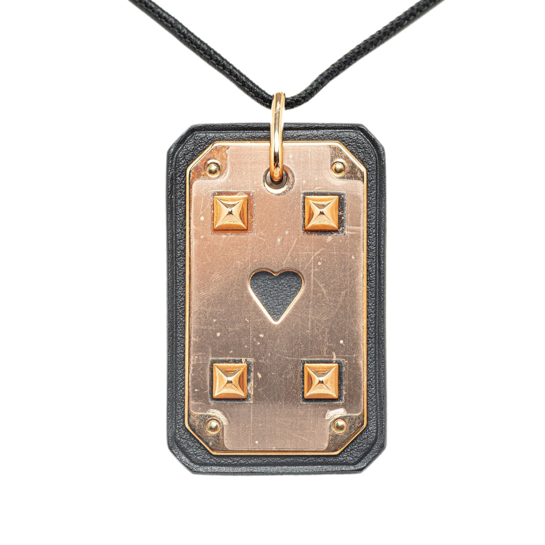 Top quality Hermes As de Coeur Pendant Necklace Costume Necklace