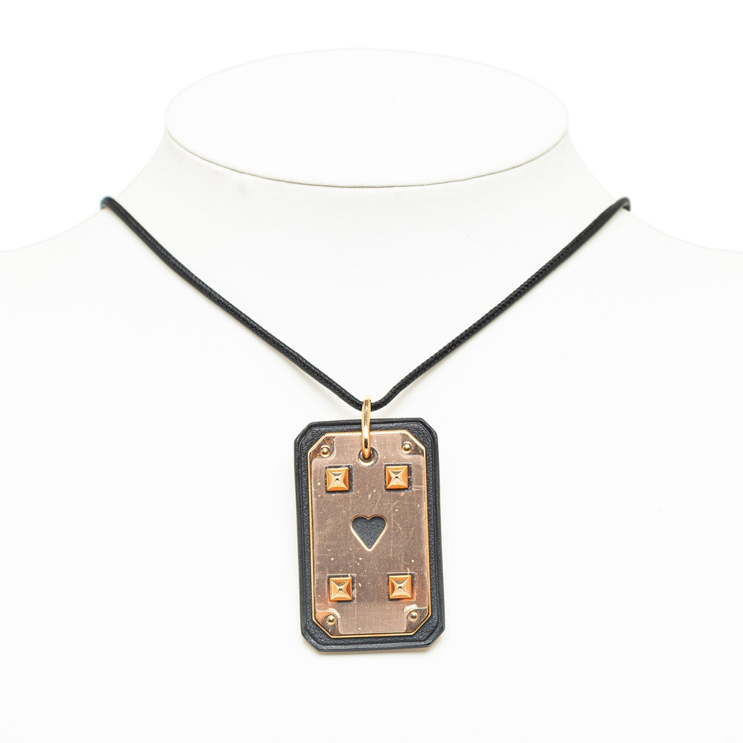 Top quality Hermes As de Coeur Pendant Necklace Costume Necklace